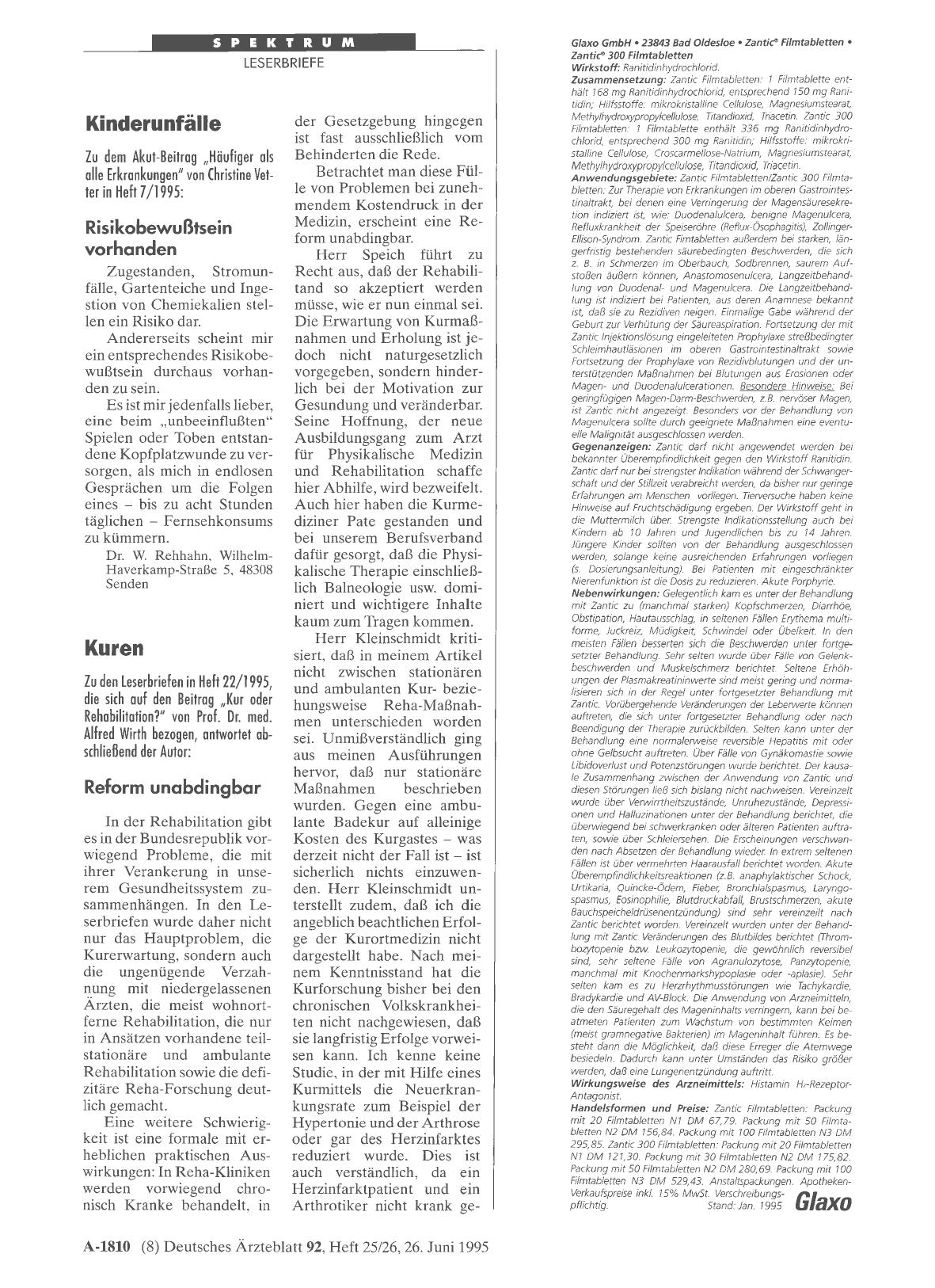 Vorschauseite 1: Kinderunfälle: Risikobewußtsein vorhanden