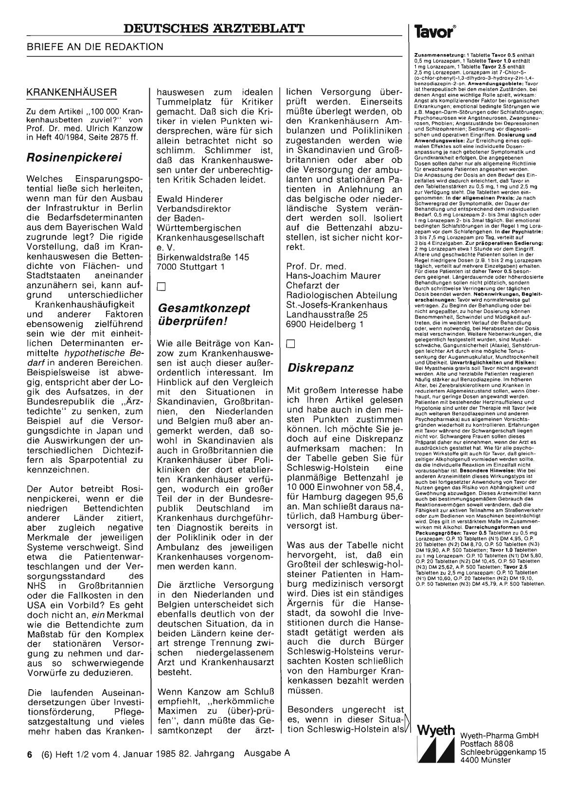 Vorschauseite 1: KRANKENHÄUSER: Rosinenpickerei