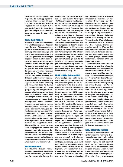 Vorschauseite 2: Patientenregister für die Nutzenbewertung: Kein Ersatz für randomisierte Studien