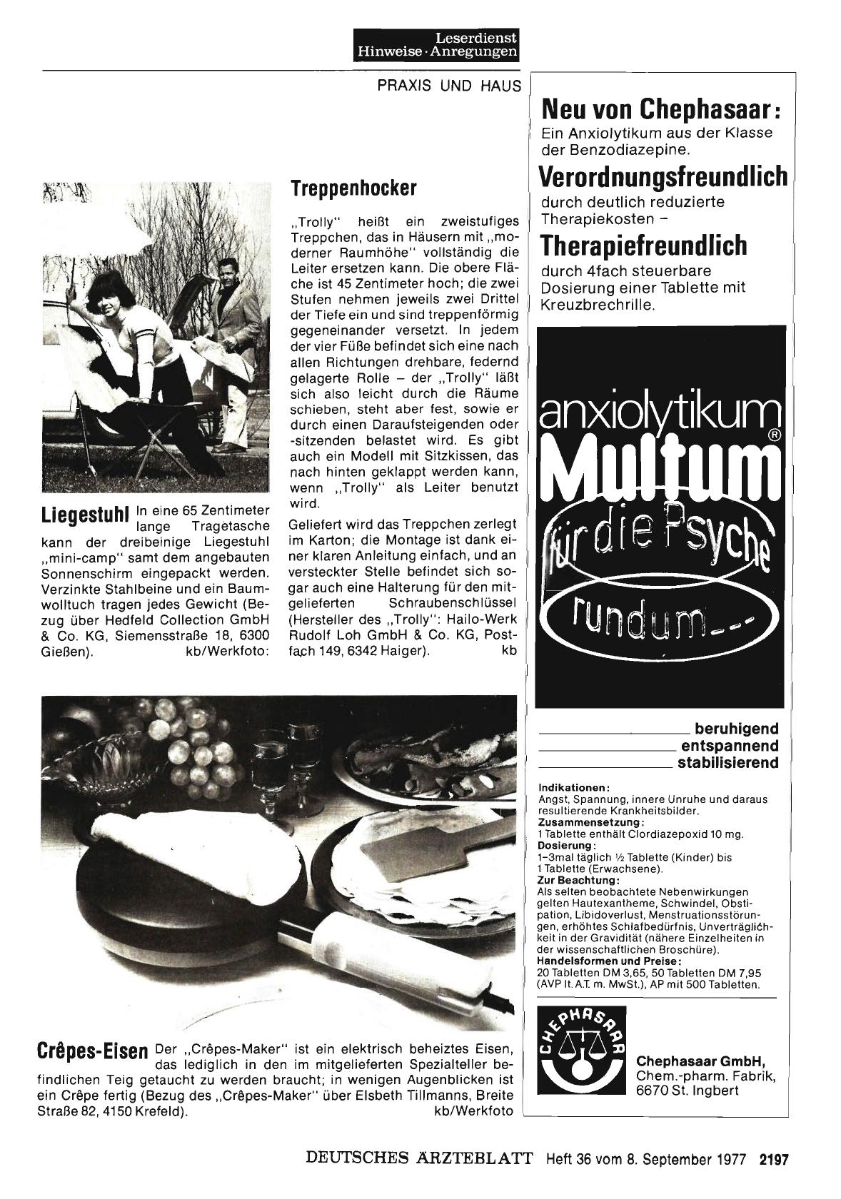 Vorschauseite 1: Liegestuhl