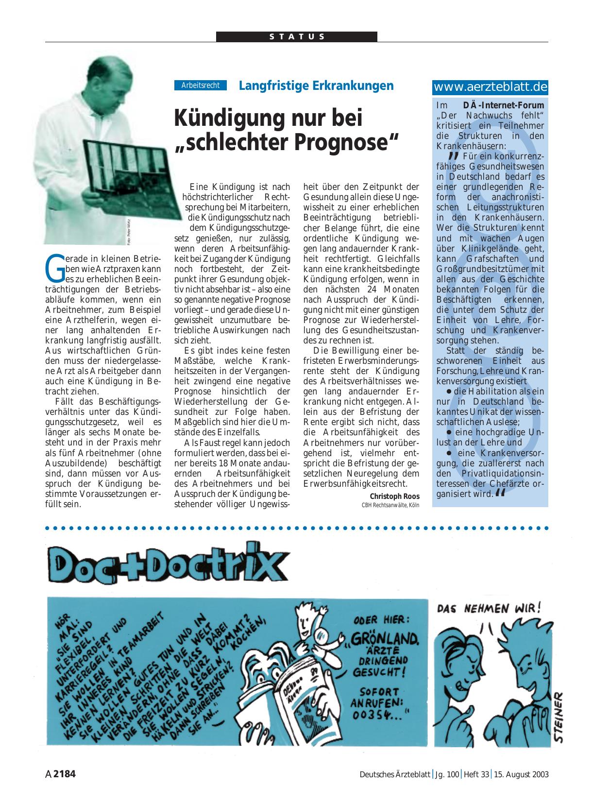 Vorschauseite 1: Doc + Doctrix