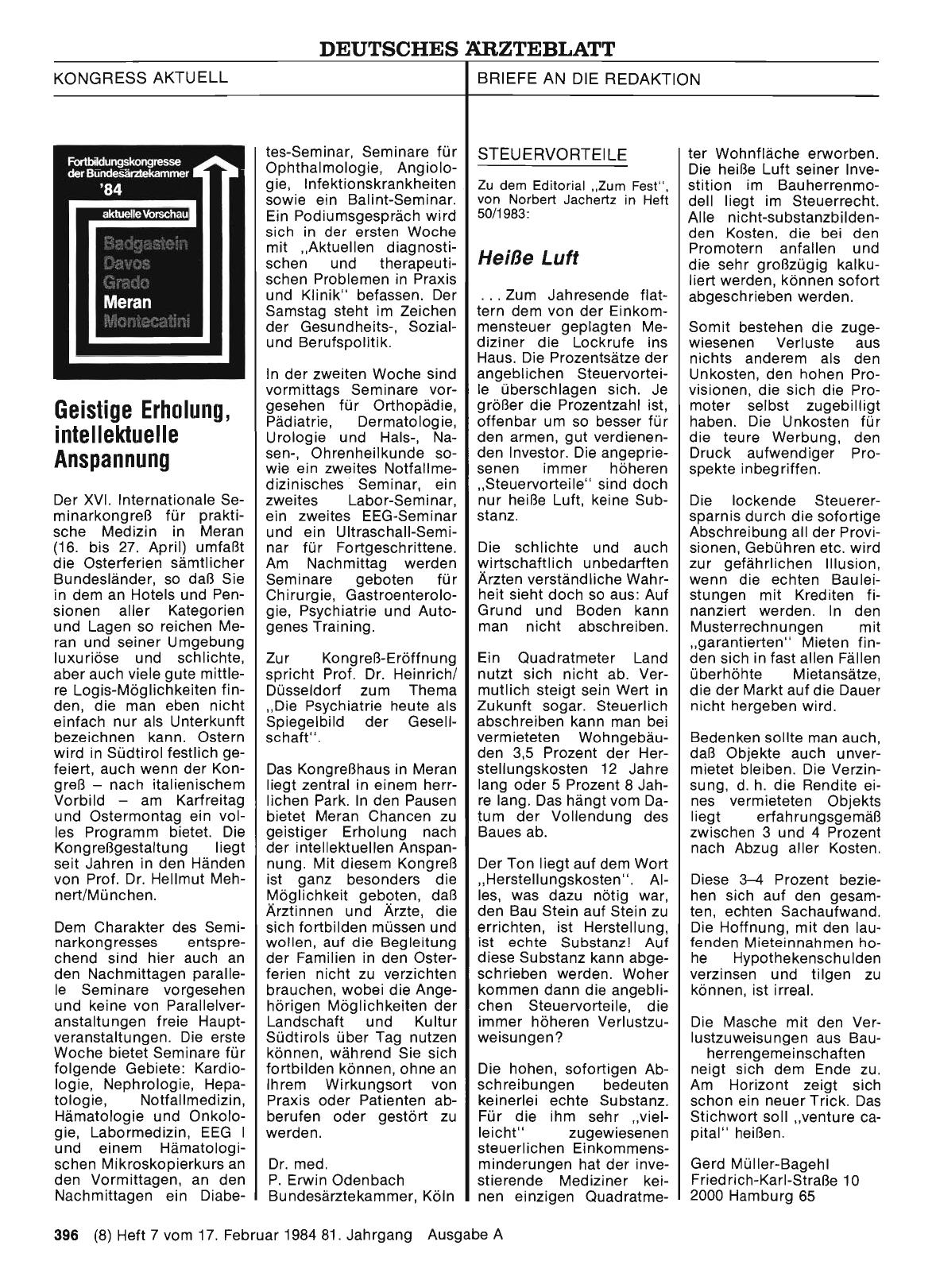 Vorschauseite 1: STEUERVORTEILE: Heiße Luft