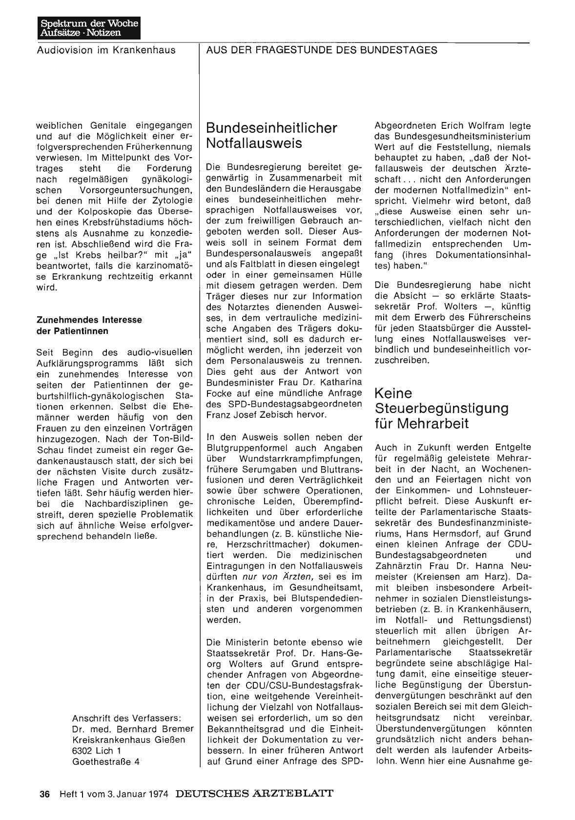 Vorschauseite 1: Bundeseinheitlicher Notfallausweis
