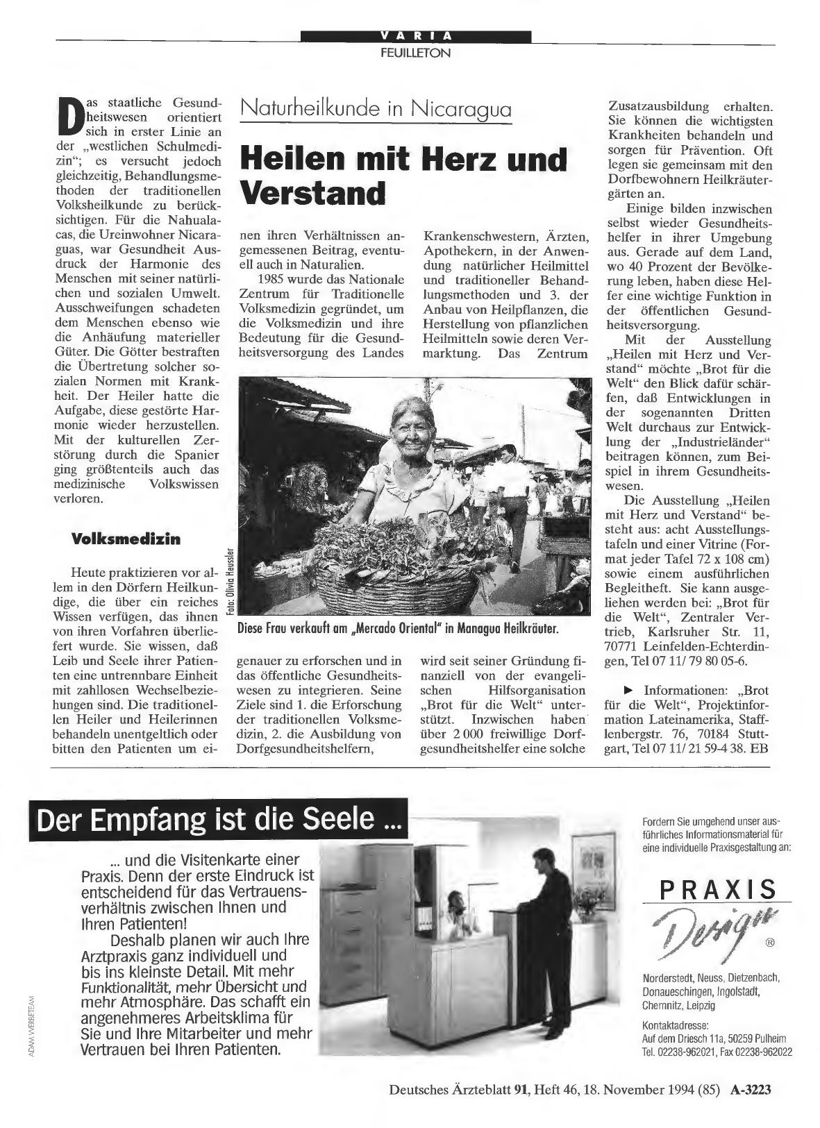 Vorschauseite 1: Naturheilkunde in Nicaragua: Heilen mit Herz und Verstand
