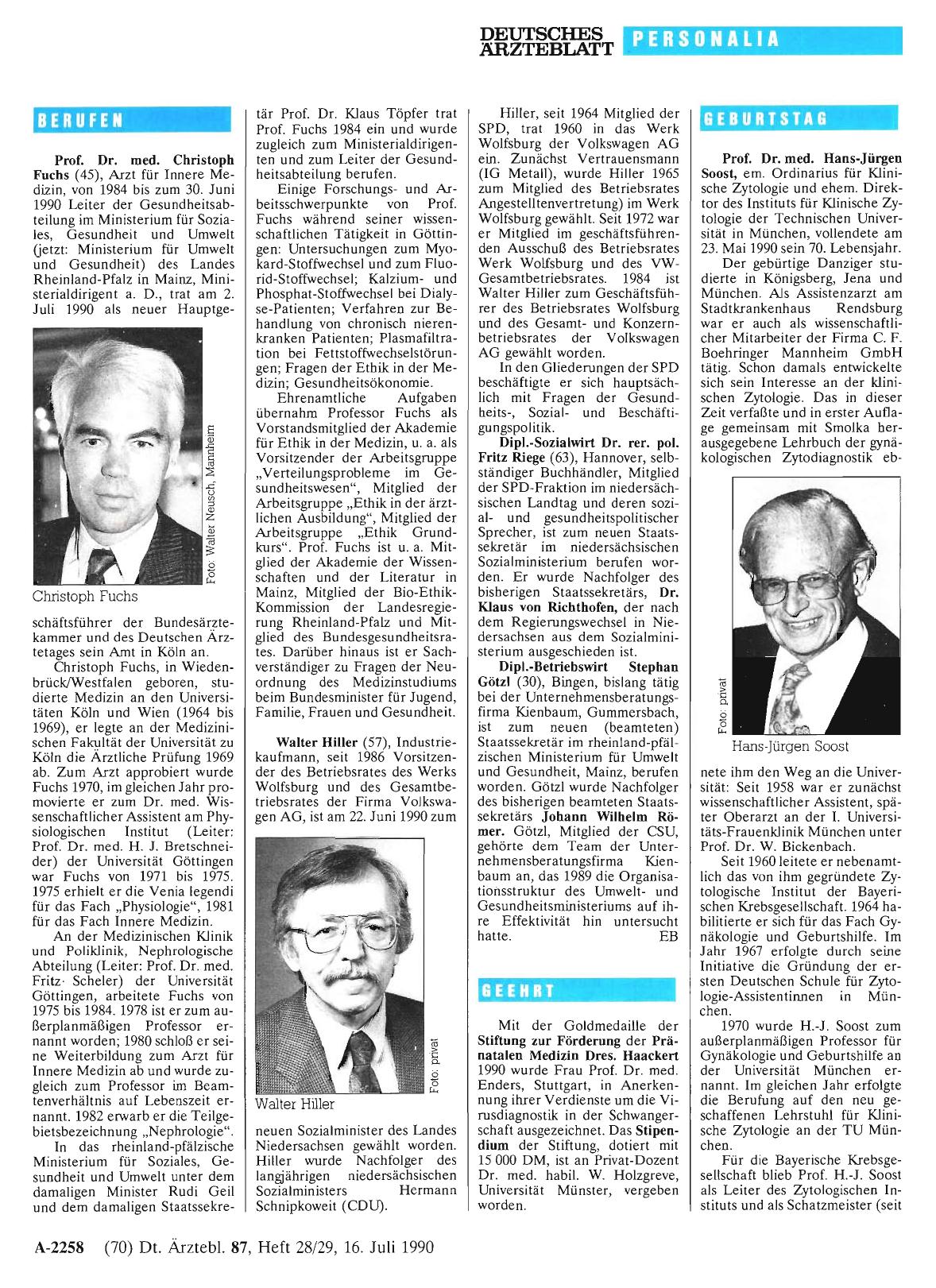 Vorschauseite 1: Berufen