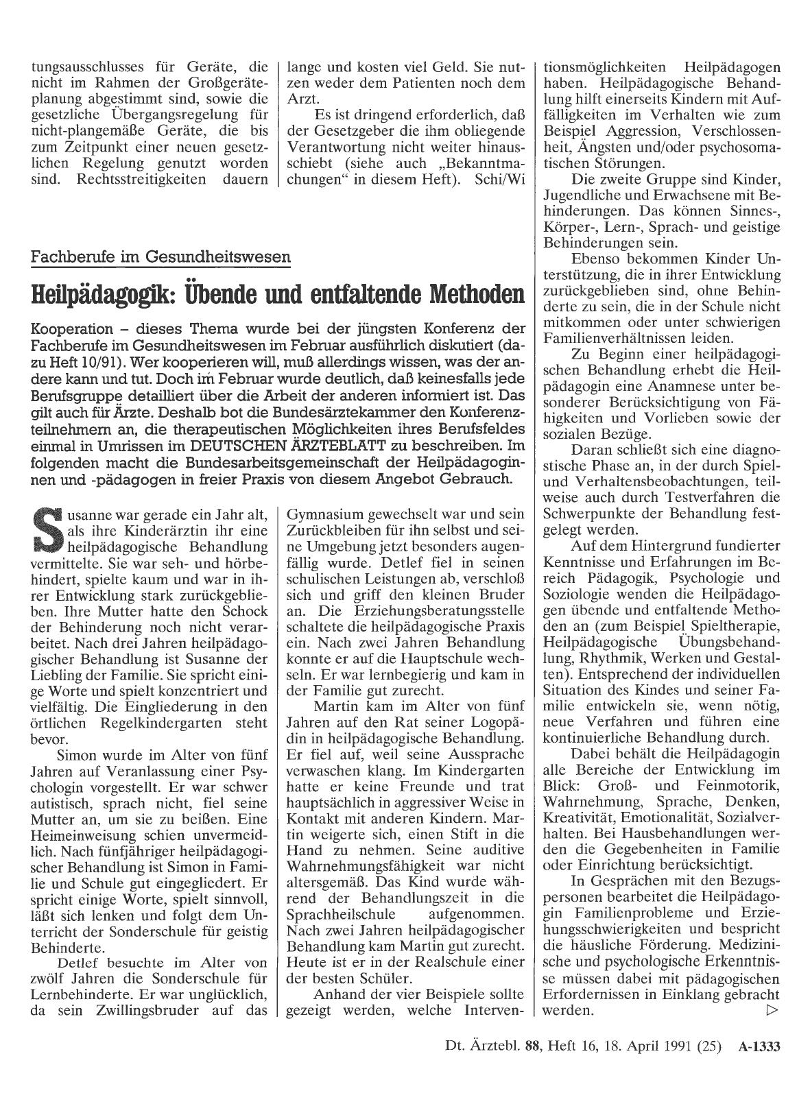 Vorschauseite 1: Fachberufe im Gesundheitswesen: Heilpädagogik: Übende und entfaltende Methoden