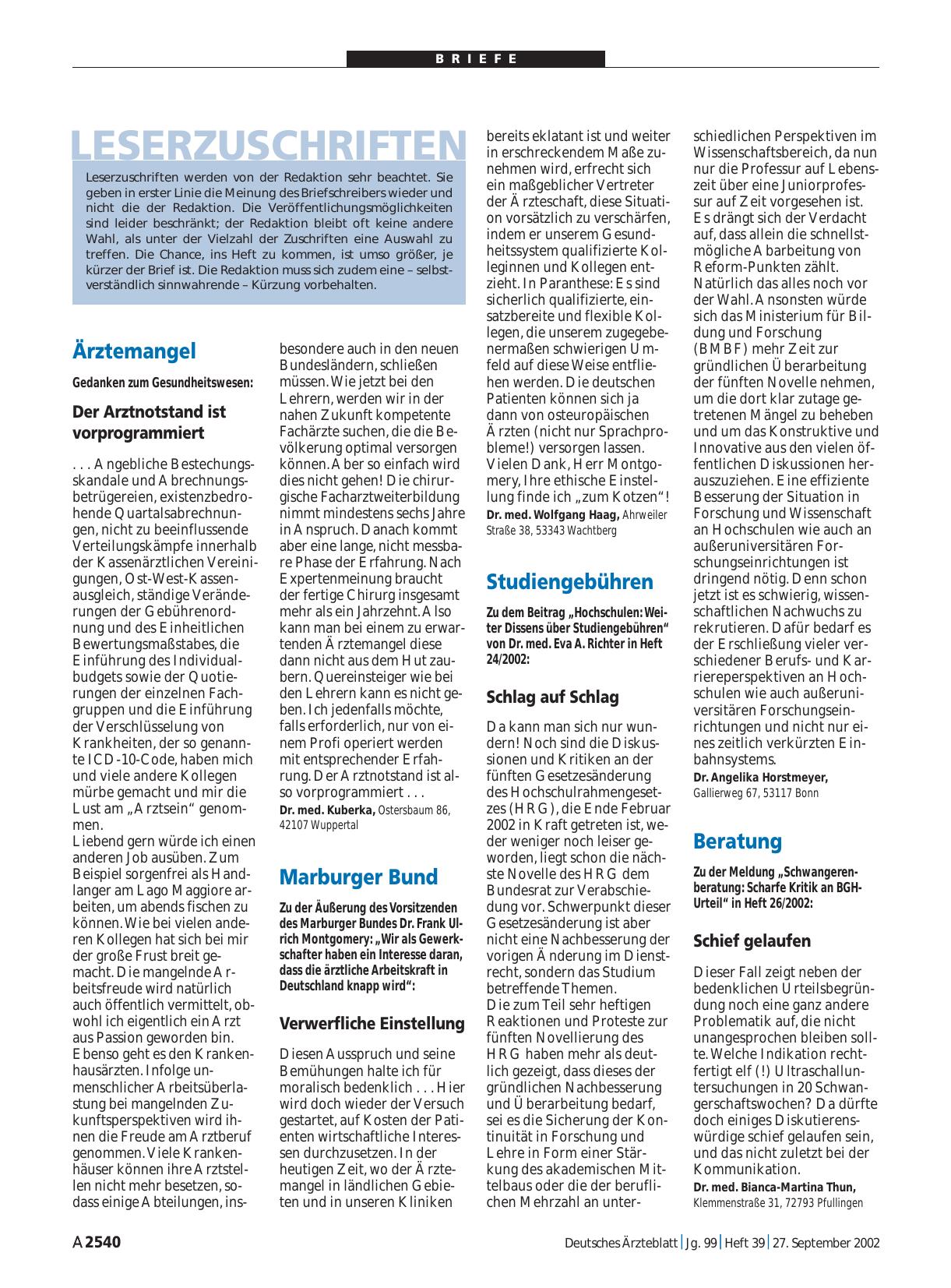 Vorschauseite 1: Beratung: Schief gelaufen