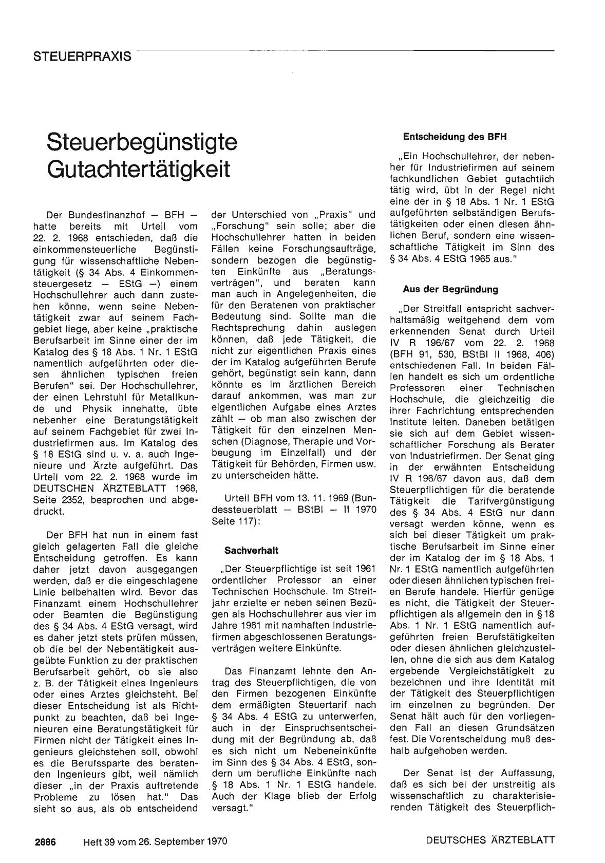 Vorschauseite 1: Steuerbegünstigte Gutachtertätigkeit