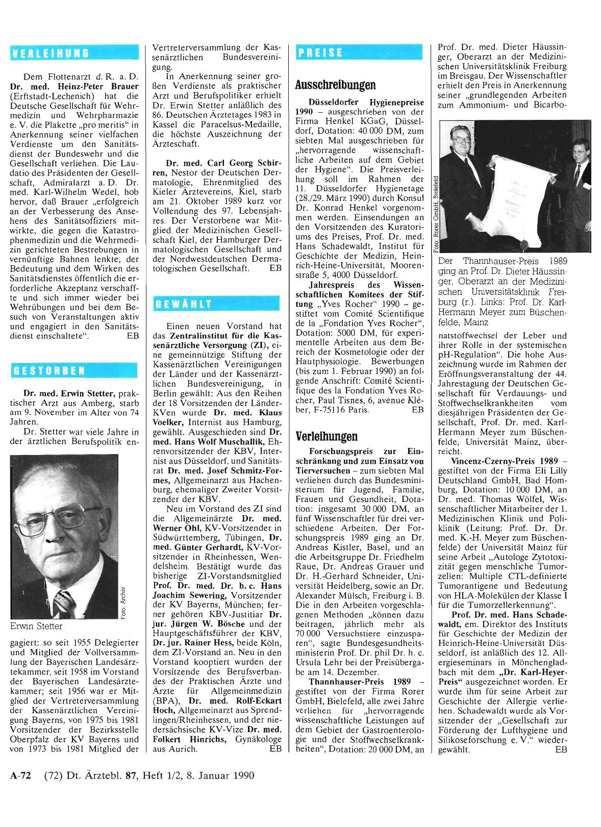 Vorschauseite 1: Preise