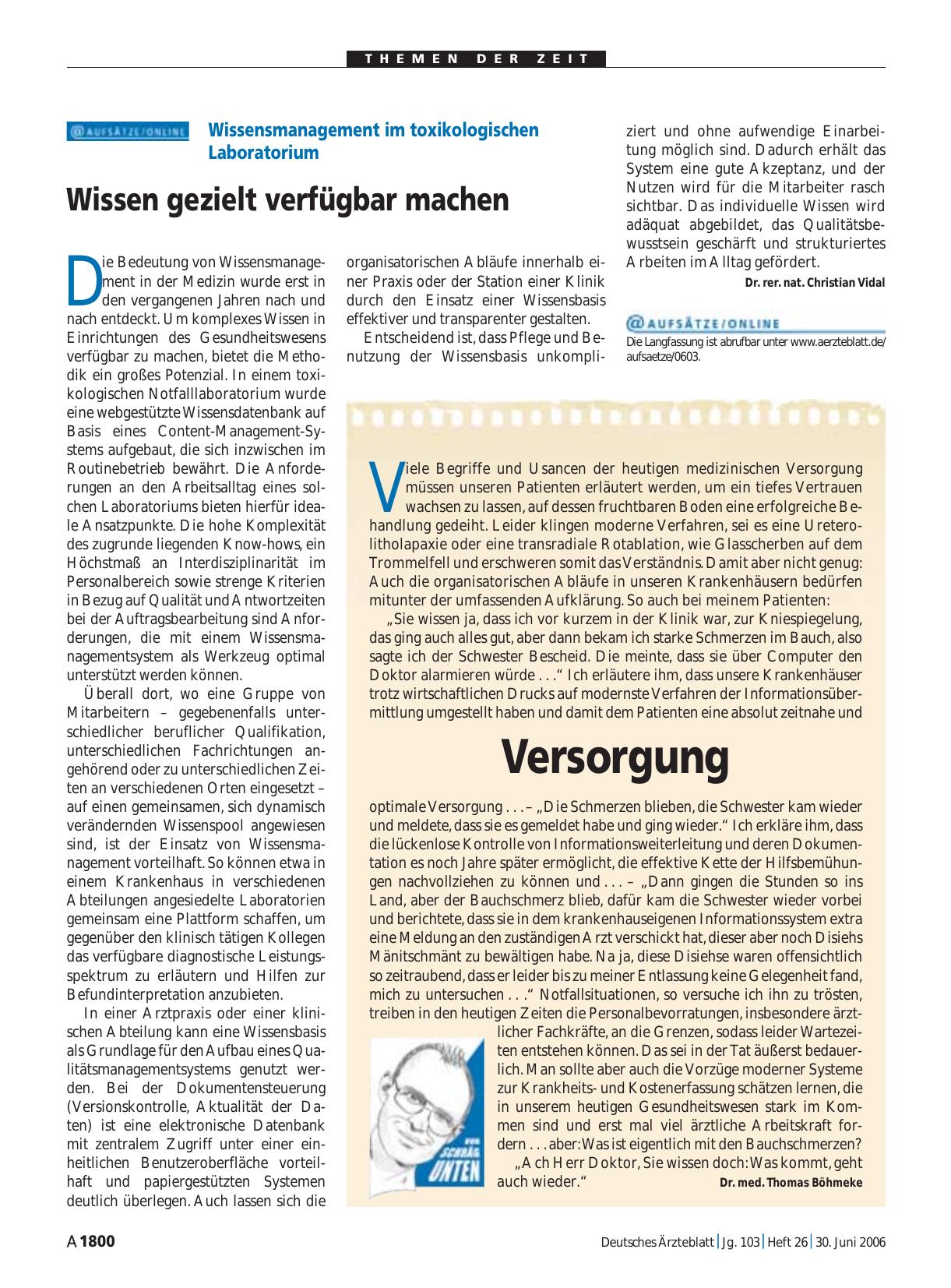 Vorschauseite 1: Versorgung