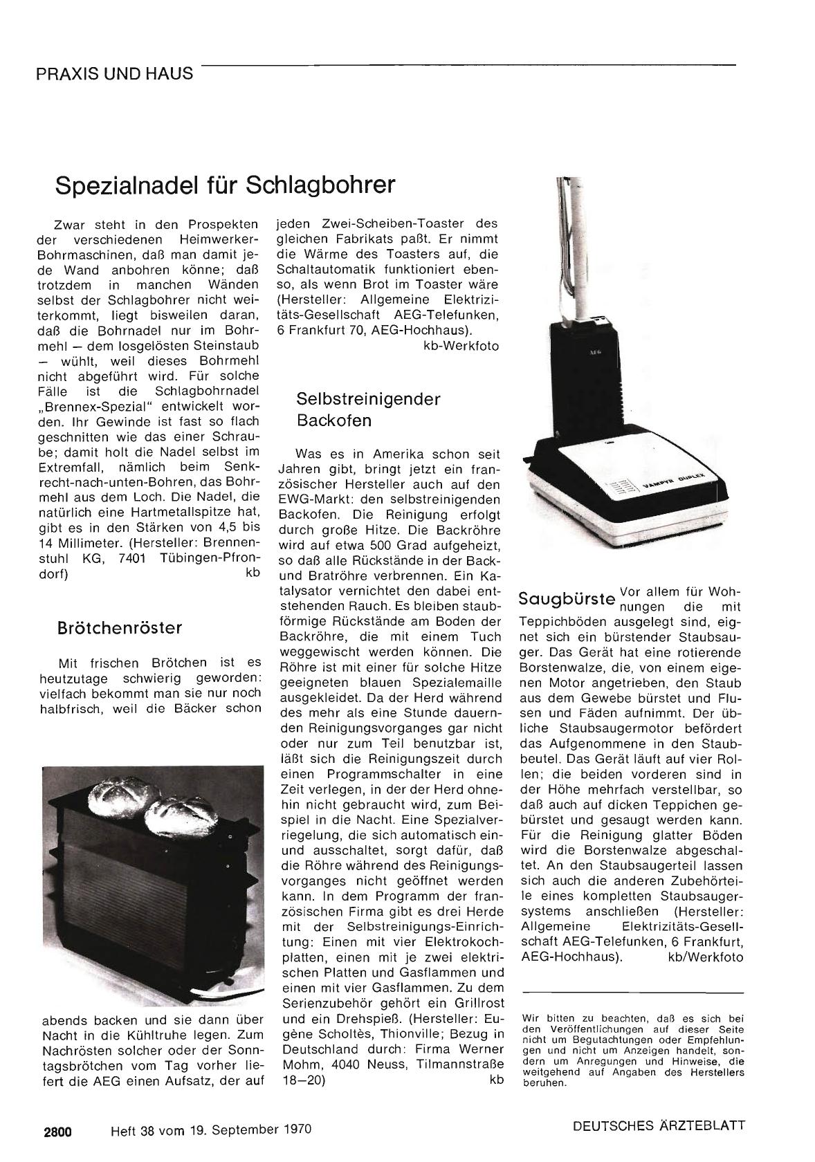 Vorschauseite 1: Selbstreinigender Backofen