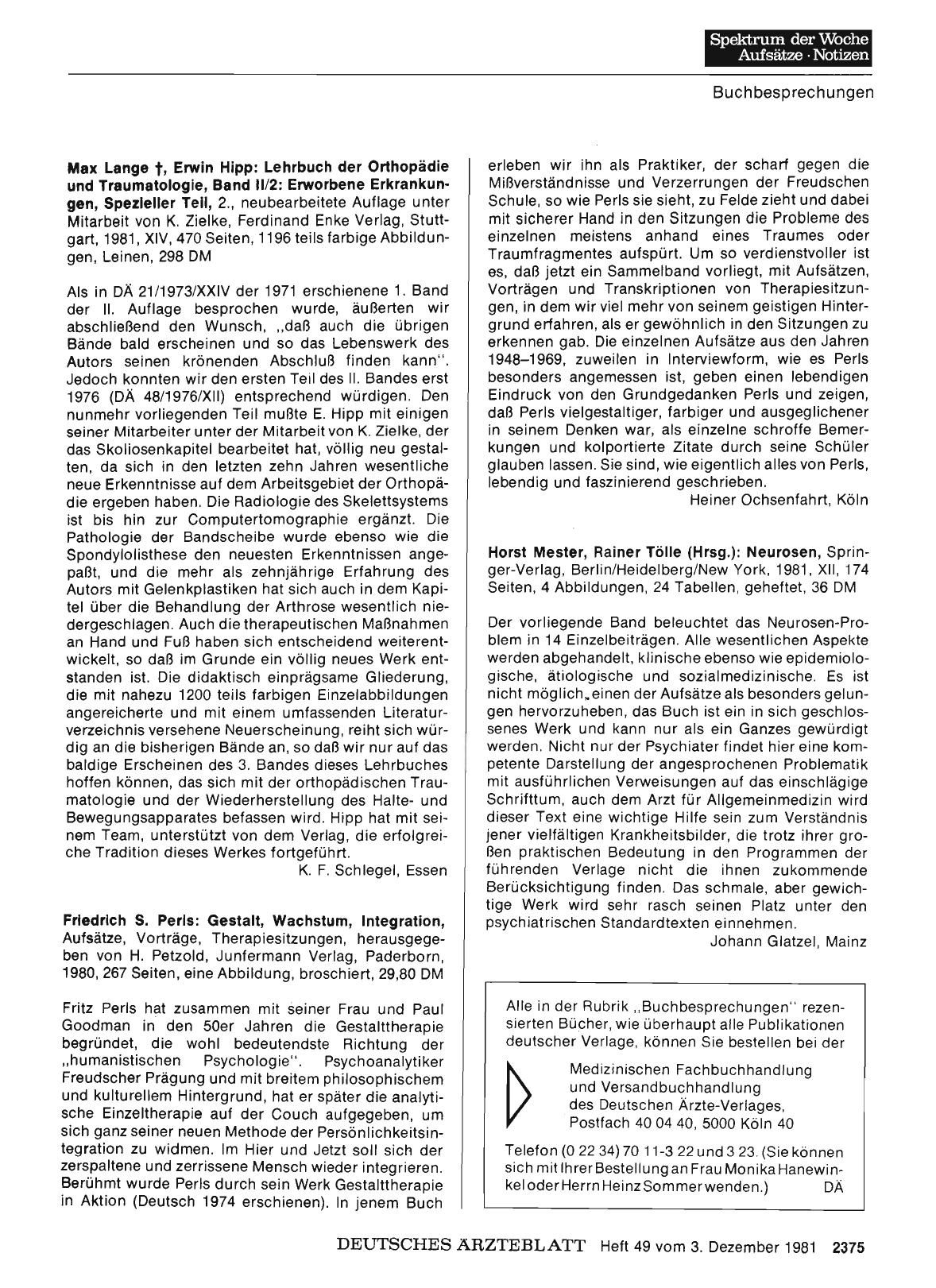 Vorschauseite 1: Medizin Naturwissenschaften Geisteswissenschaften: Horst Mester, Rainer Tölle (Hrsg. ): Neurosen