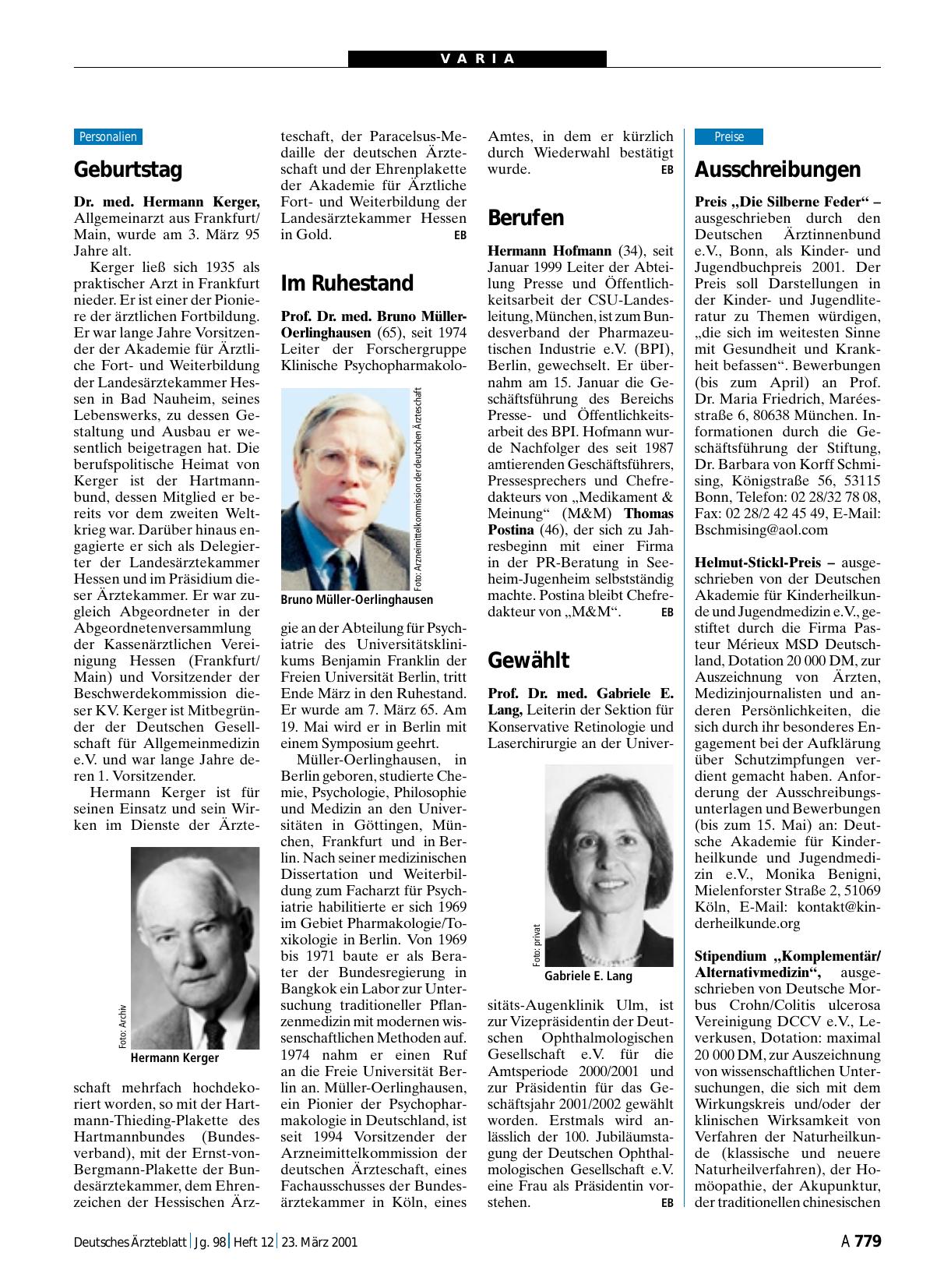 Vorschauseite 1: Geburtstag
