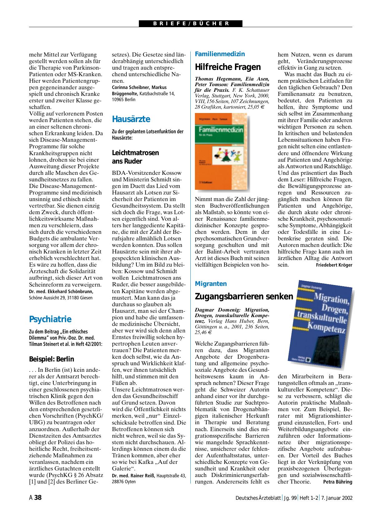 Vorschauseite 1: Familienmedizin für die Praxis