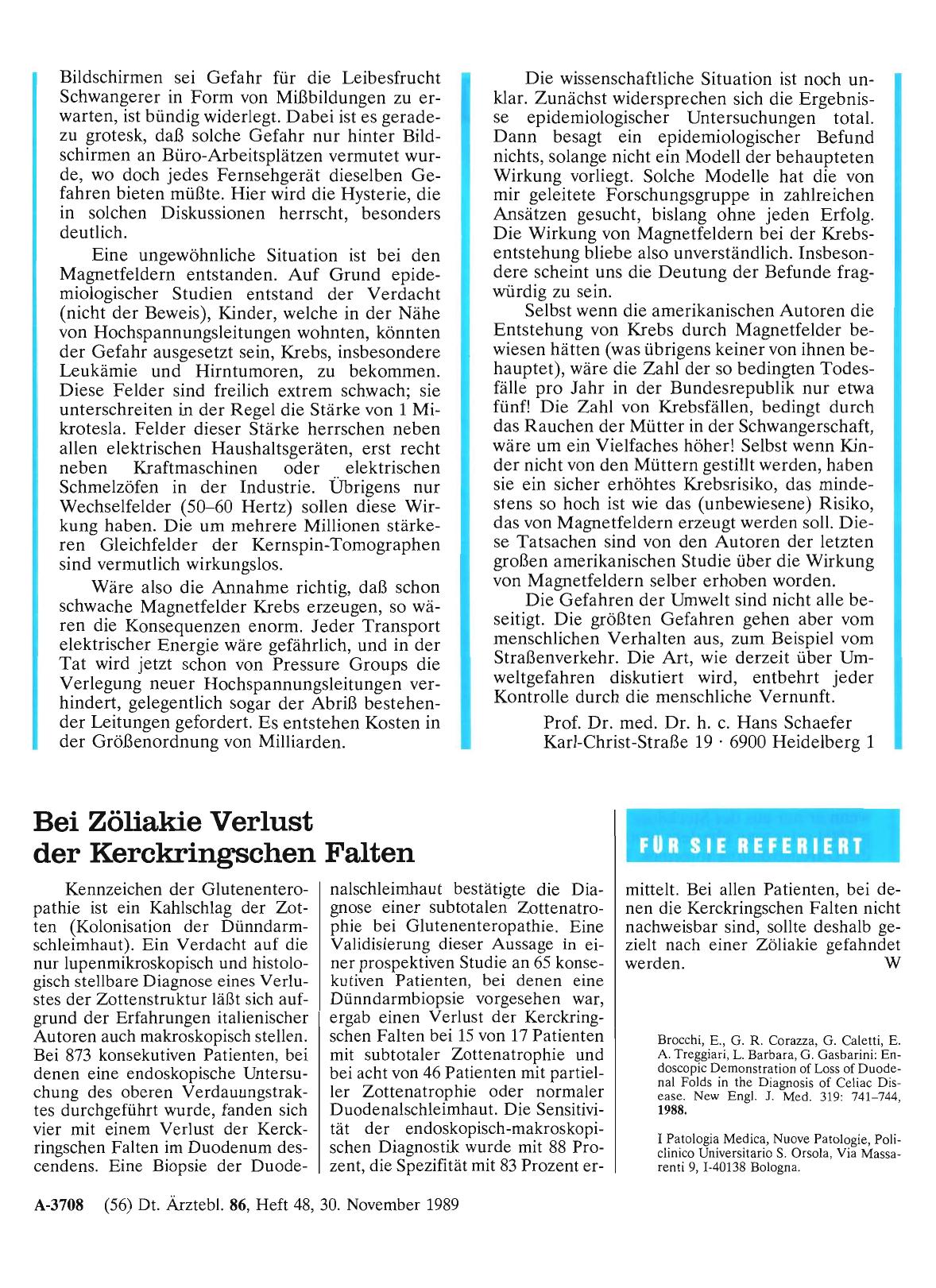 Vorschauseite 1: Bei Zöliakie Verlust der Kerckringschen Falten