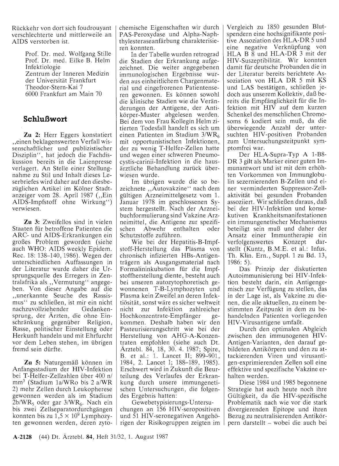 Vorschauseite 1: Schlußwort