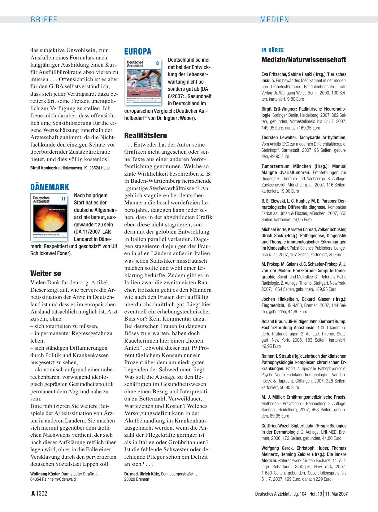 Vorschauseite 1: Europa: Realitätsfern