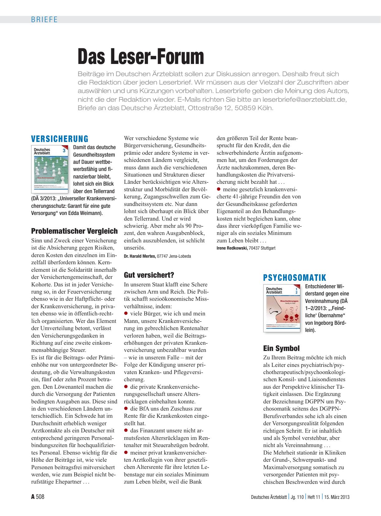 Vorschauseite 1: Versicherung: Gut versichert?