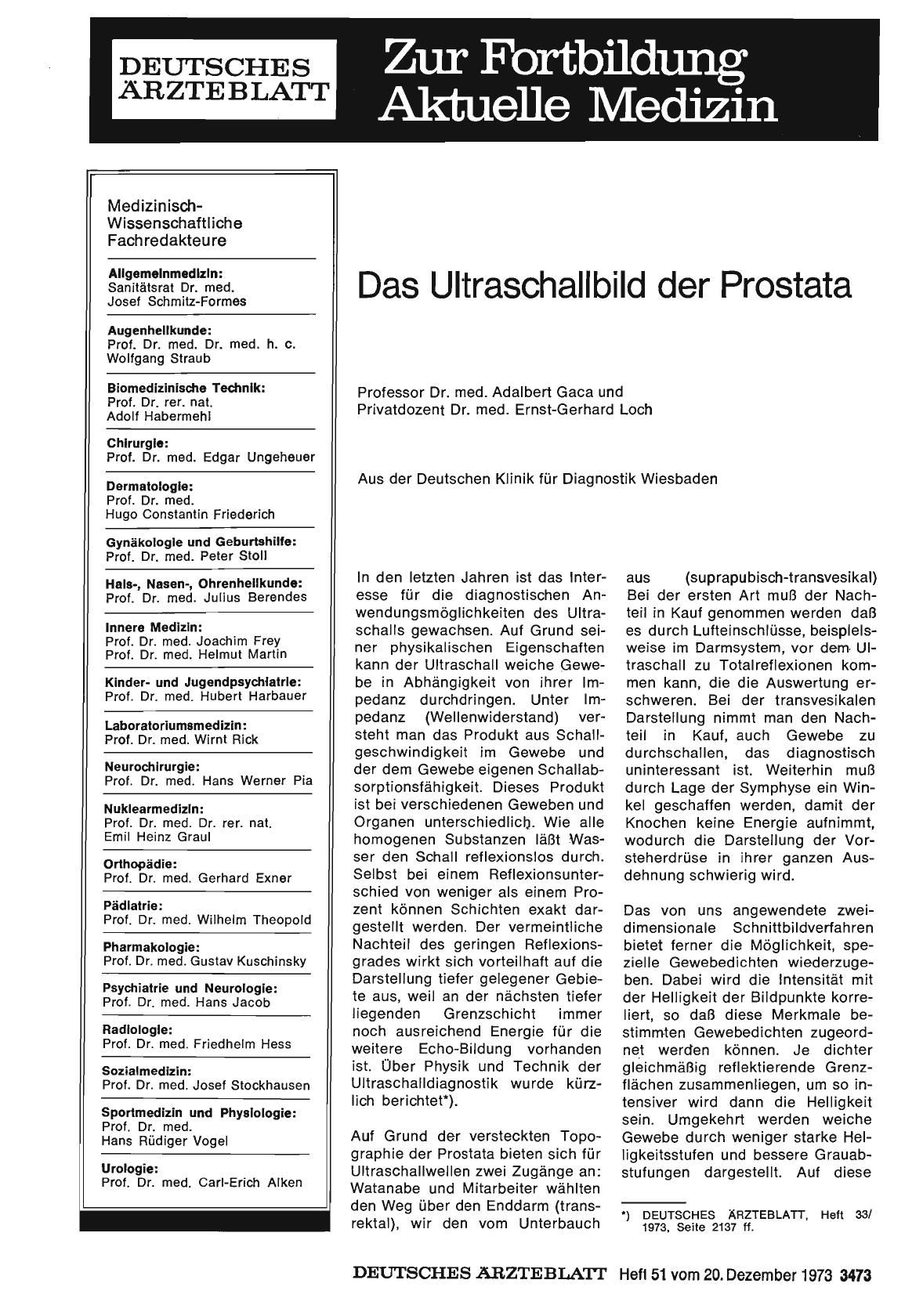 Vorschauseite 1: Das Ultraschallbild der Prostata