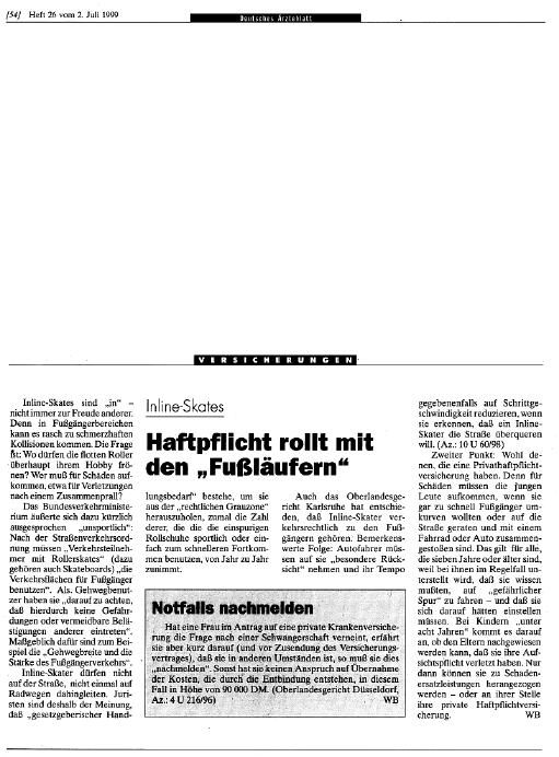 Vorschauseite 1: Notfalls nachmelden