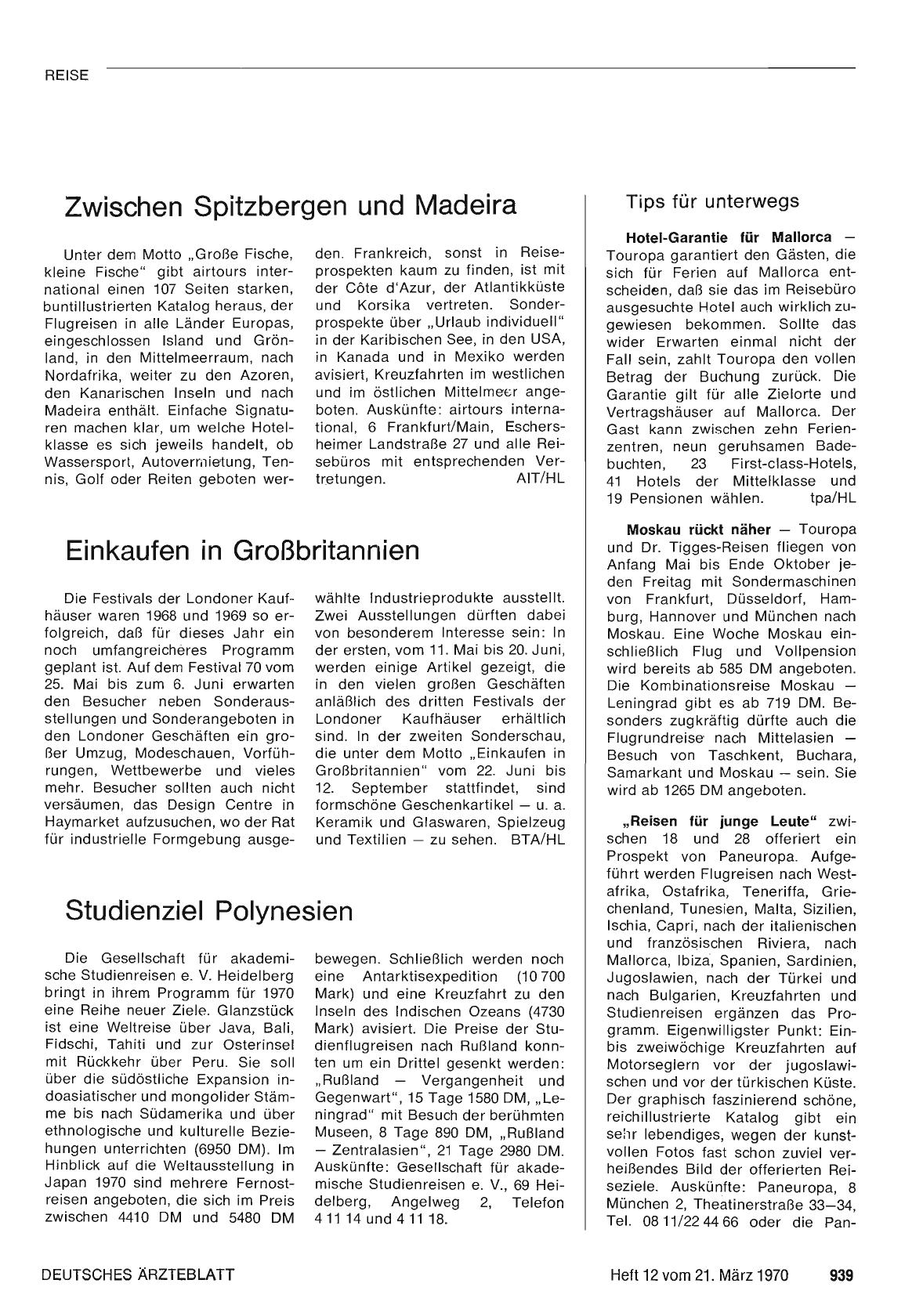 Vorschauseite 1: Einkaufen in Großbritannien