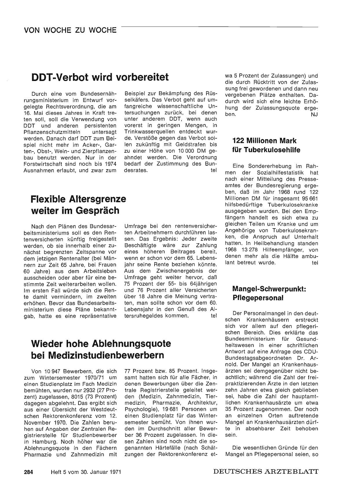 Vorschauseite 1: Mangel-Schwerpunkt: Pflegepersonal