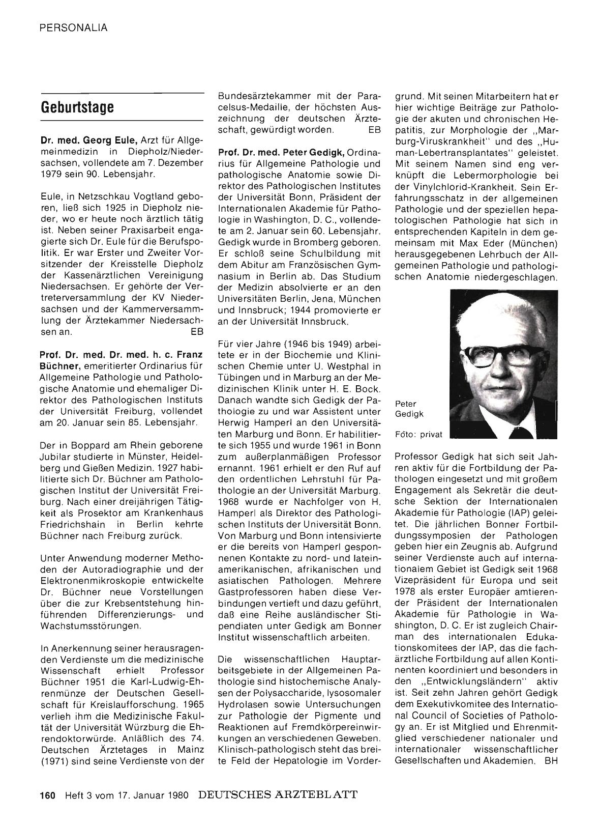 Vorschauseite 1: Geburtstage