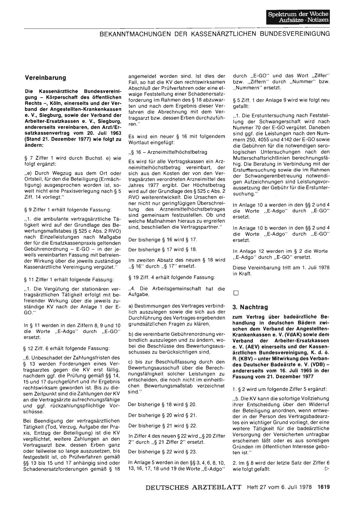 Vorschauseite 1: 3. Nachtrag