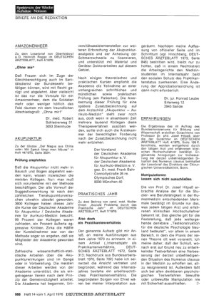 Vorschauseite 1: AKUPUNKTUR: Prüfung empfohlen