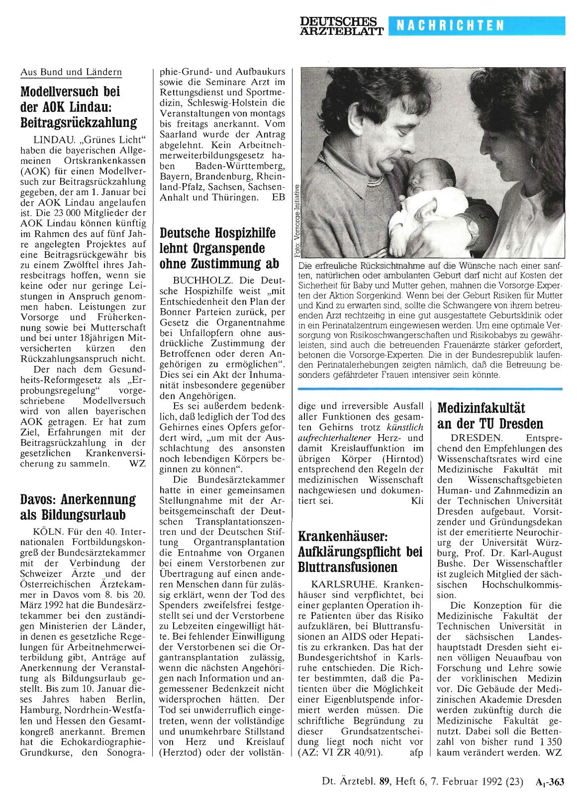 Vorschauseite 1: Medizinfakultät an der TU Dresden