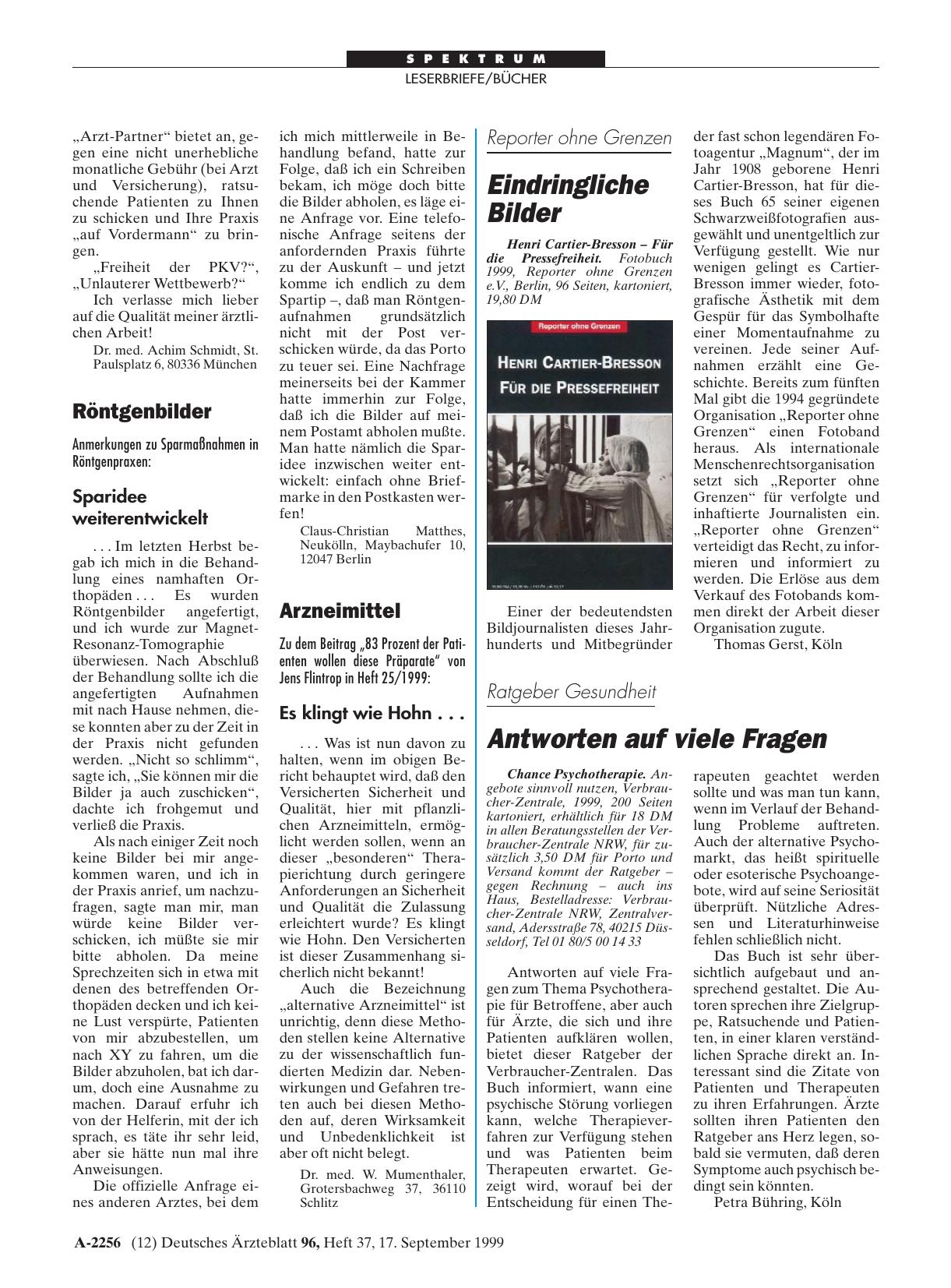 Vorschauseite 1: Chance Psychotherapie. Angebote sinnvoll nutzen