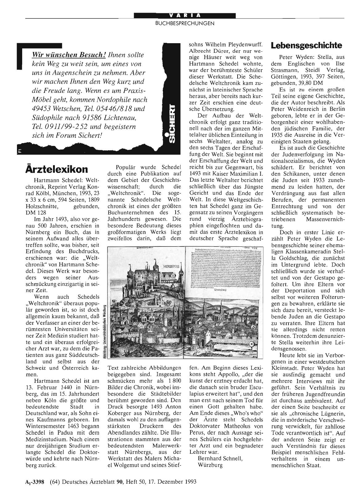 Vorschauseite 1: Lebensgeschichte