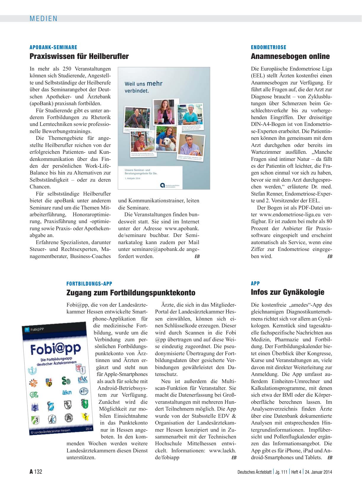 Vorschauseite 1: Endometriose: Anamnesebogen online