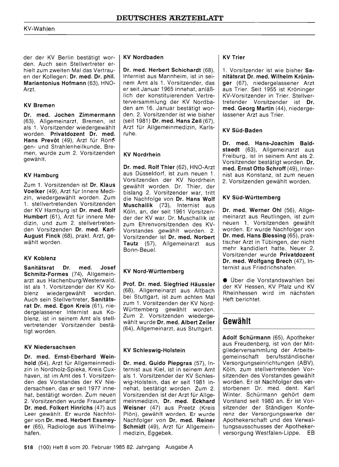Vorschauseite 1: Gewählt