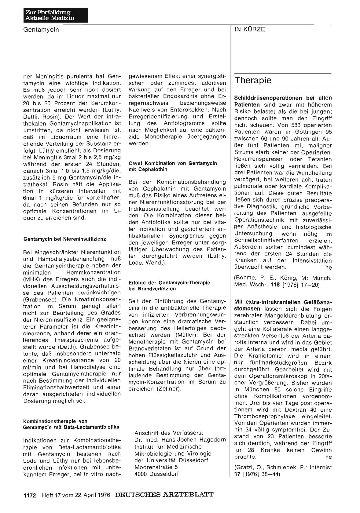 Vorschauseite 1: Therapie