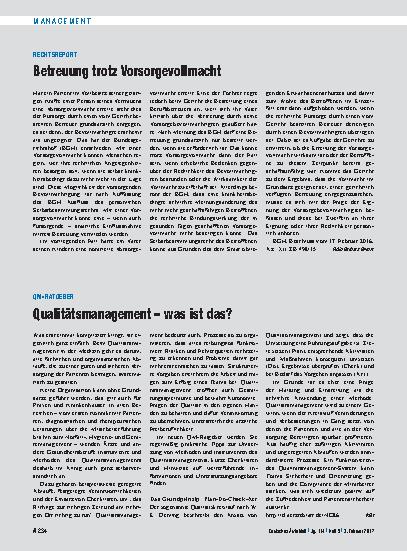 Vorschauseite 1: QM-Ratgeber: Qualitätsmanagement – was ist das?