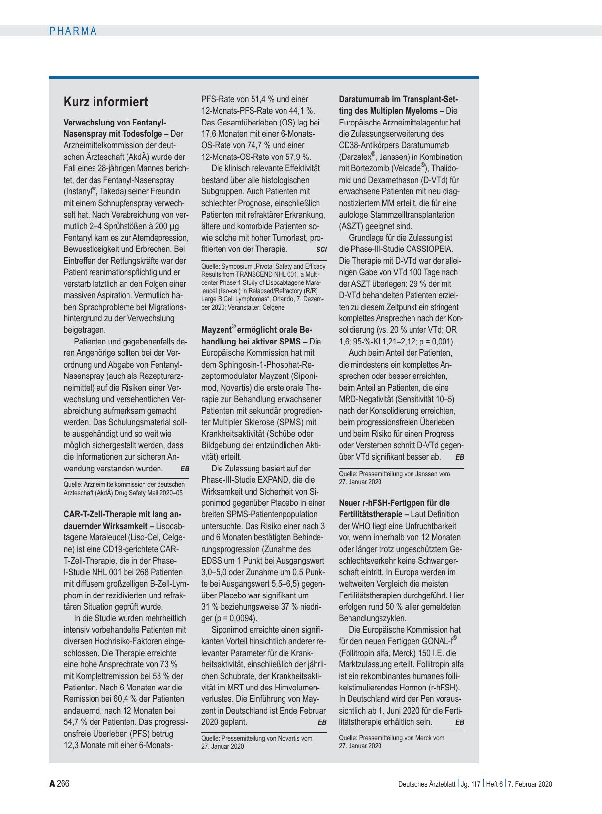 Vorschauseite 1: Kurz informiert