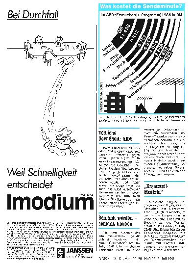 Vorschauseite 1: Was kostet die Sendeminute?
