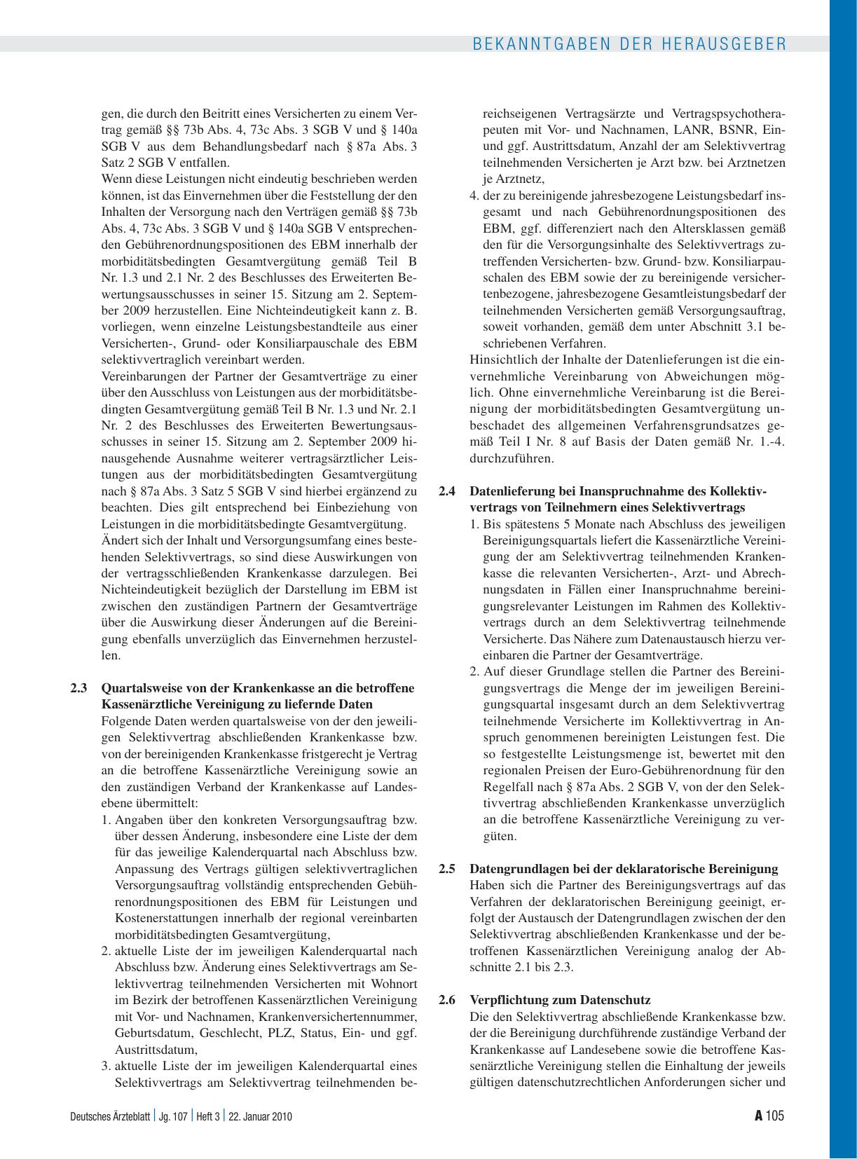 Vorschauseite 4: Bekanntmachungen: Beschluss des Erweiterten Bewertungsausschusses