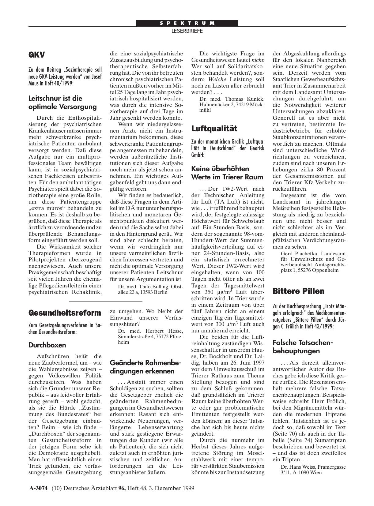 Vorschauseite 1: GKV: Leitschnur ist die optimale Versorgung