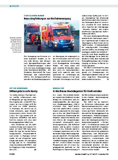Vorschauseite 1: Merkblätter: G-BA: Neues Bestellsystem für Großverteiler