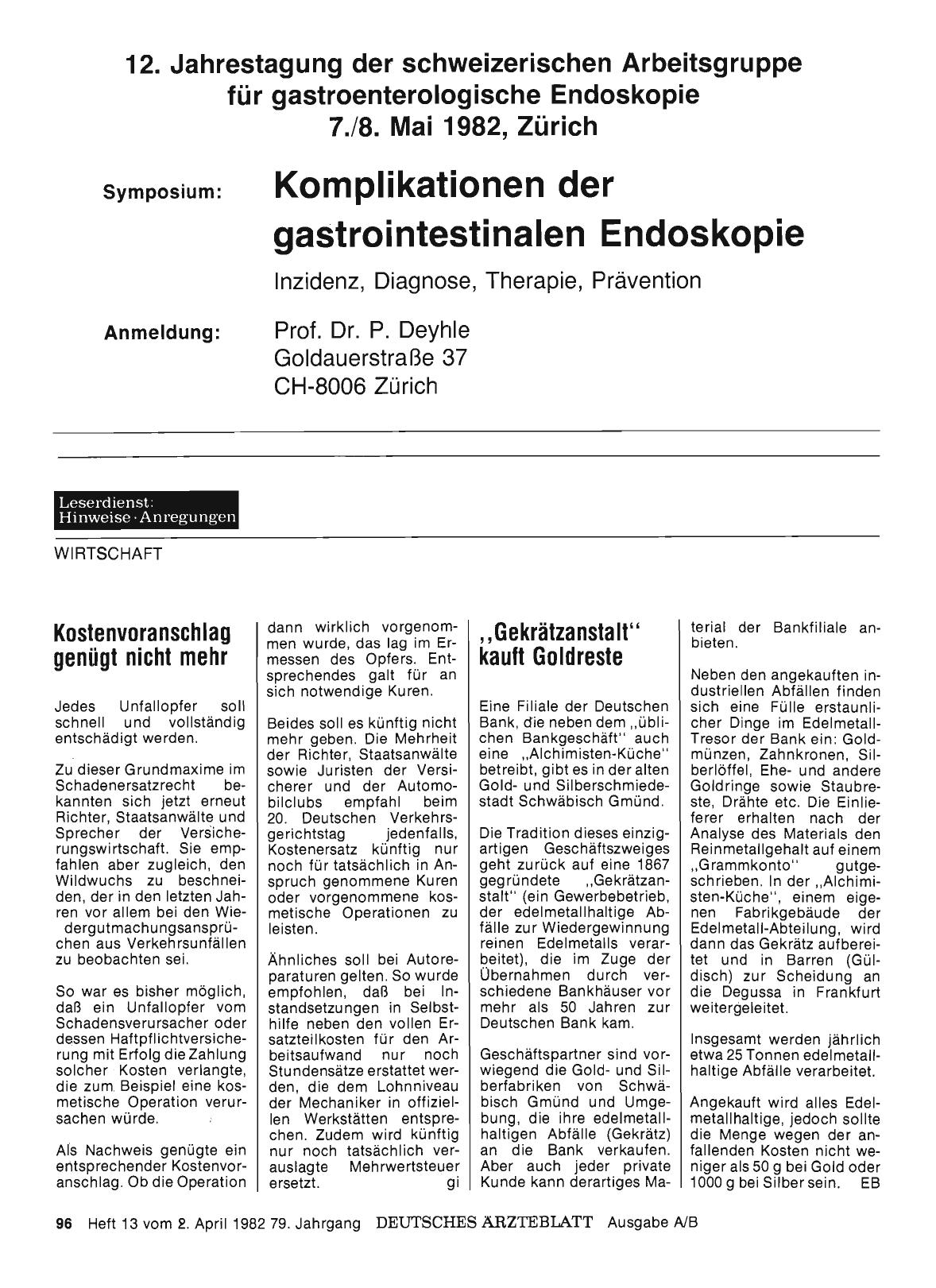 Vorschauseite 1: „Gekrätzanstalt“ kauft Goldreste