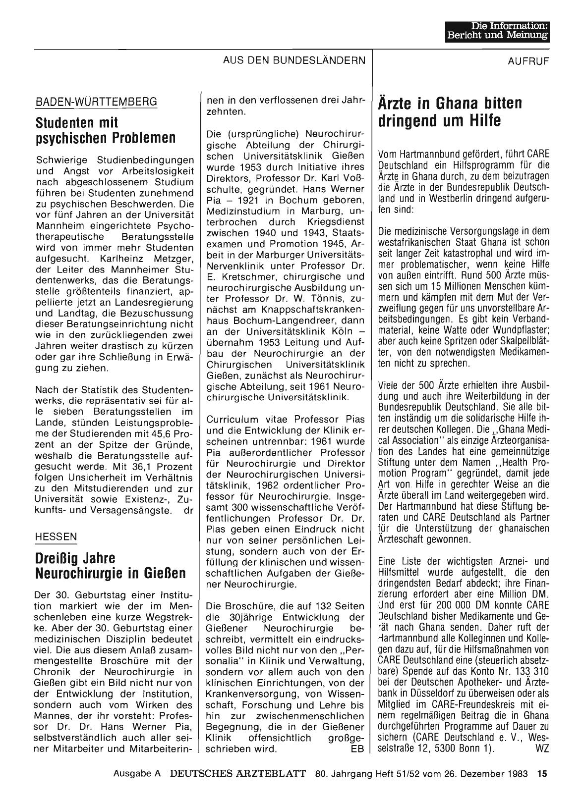 Vorschauseite 1: Wissenschaftliche Mitteilung