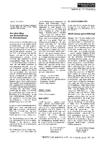 Vorschauseite 1: ERMUTIGUNG: Wer hilft?