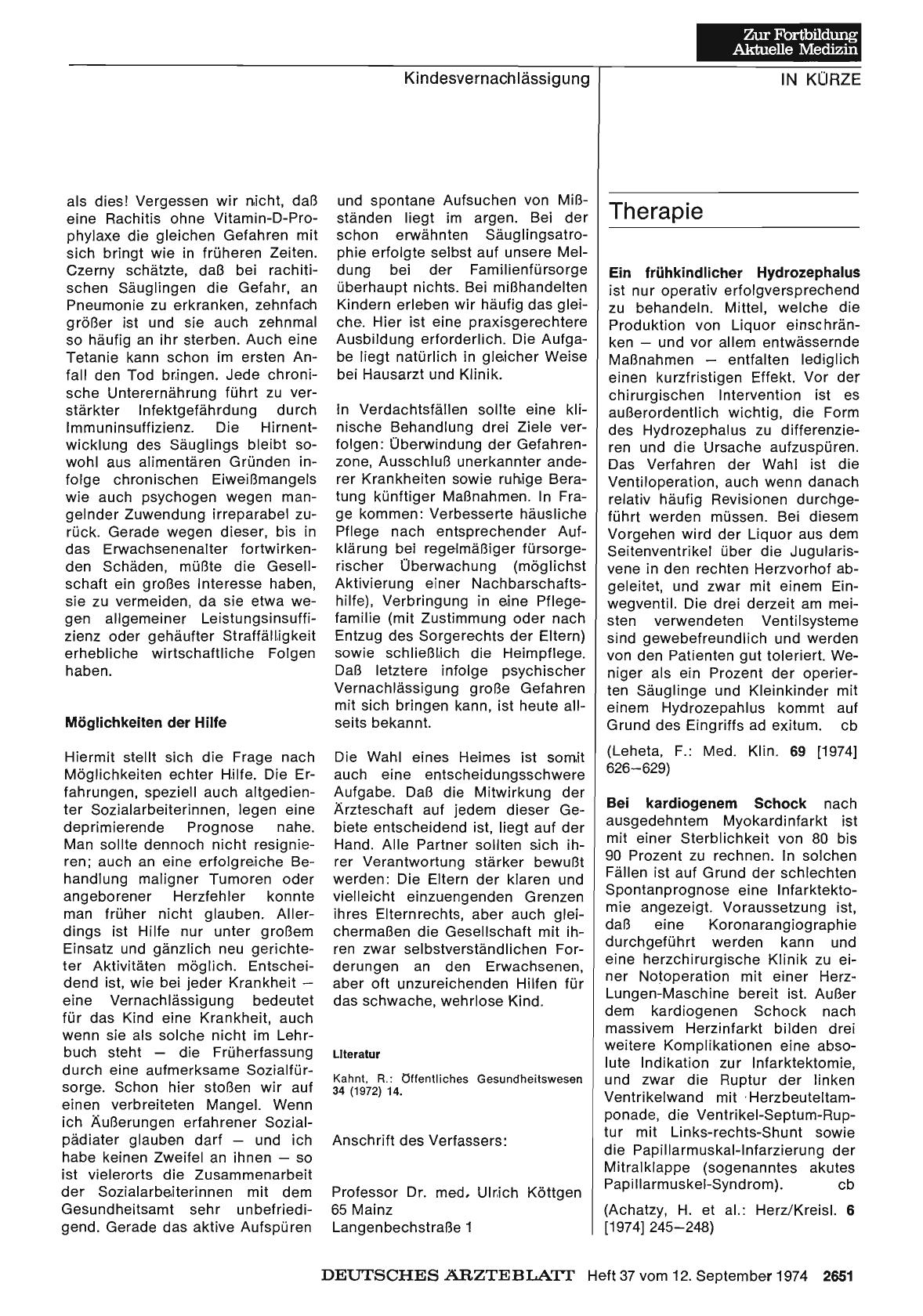 Vorschauseite 1: Therapie