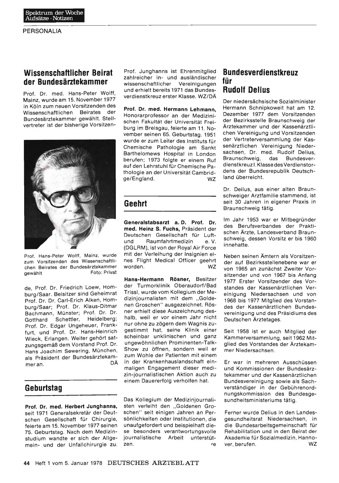 Vorschauseite 1: Geehrt