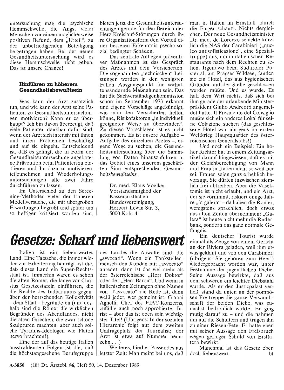 Vorschauseite 1: Gesetze: Scharf und liebenswert