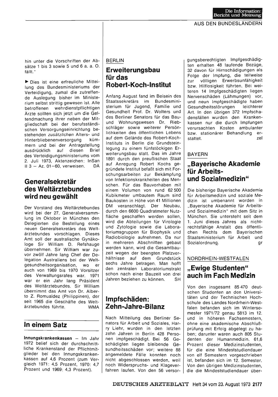 Vorschauseite 1: Berlin: Impfschäden: Zehn-Jahre-Bilanz