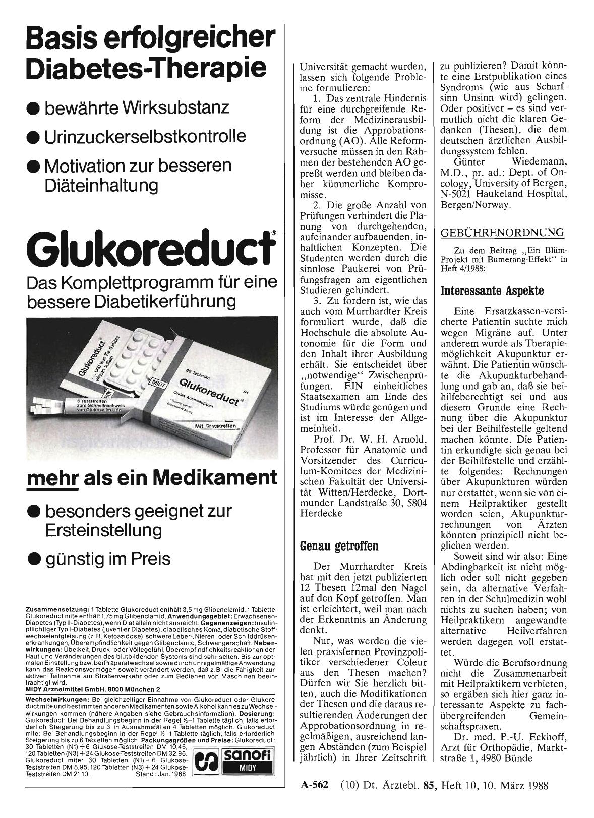 Vorschauseite 1: GEBÜHRENORDNUNG: Interessante Aspekte