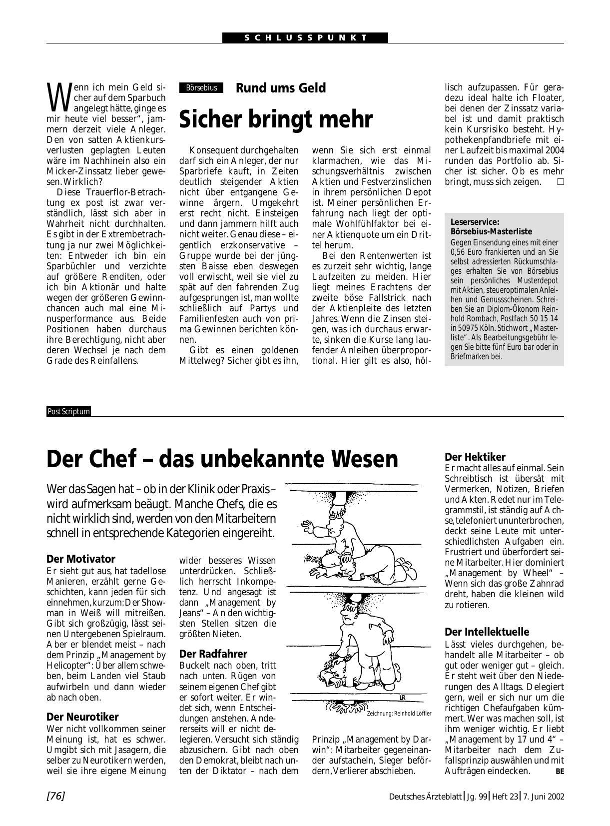 Vorschauseite 1: Rund ums Geld: Sicher bringt mehr